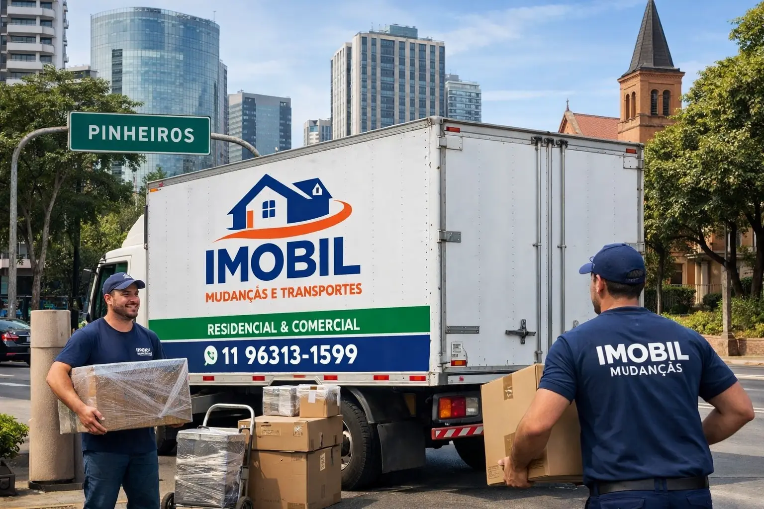 mudança residencial em pinheiros sp com equipe especializada e transporte seguro
