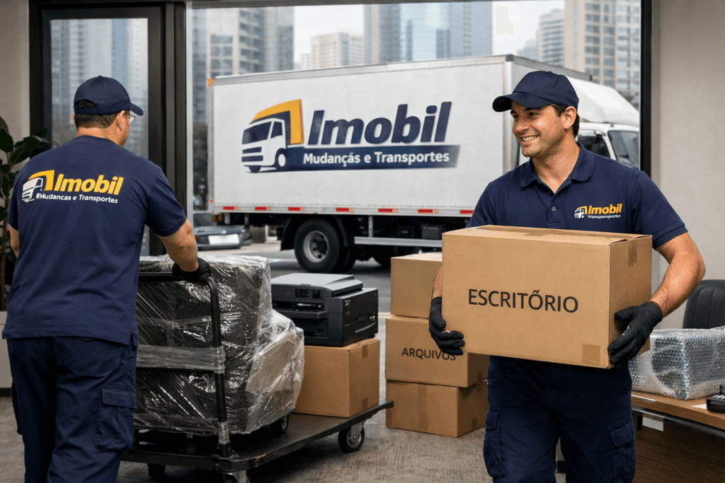 mudança comercial em Higienópolis São Paulo para empresas e escritórios