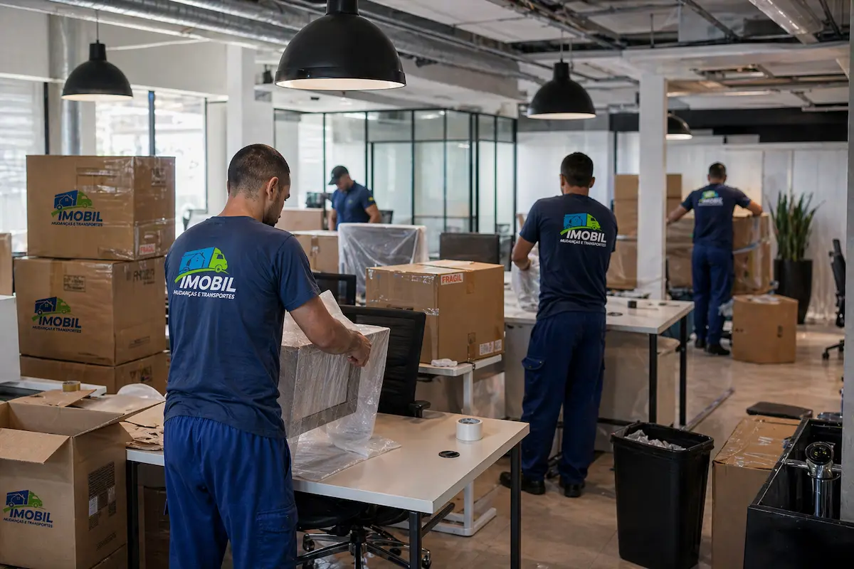 Mudança na Vila Madalena SP com atendimento comercial e transporte profissional para empresas