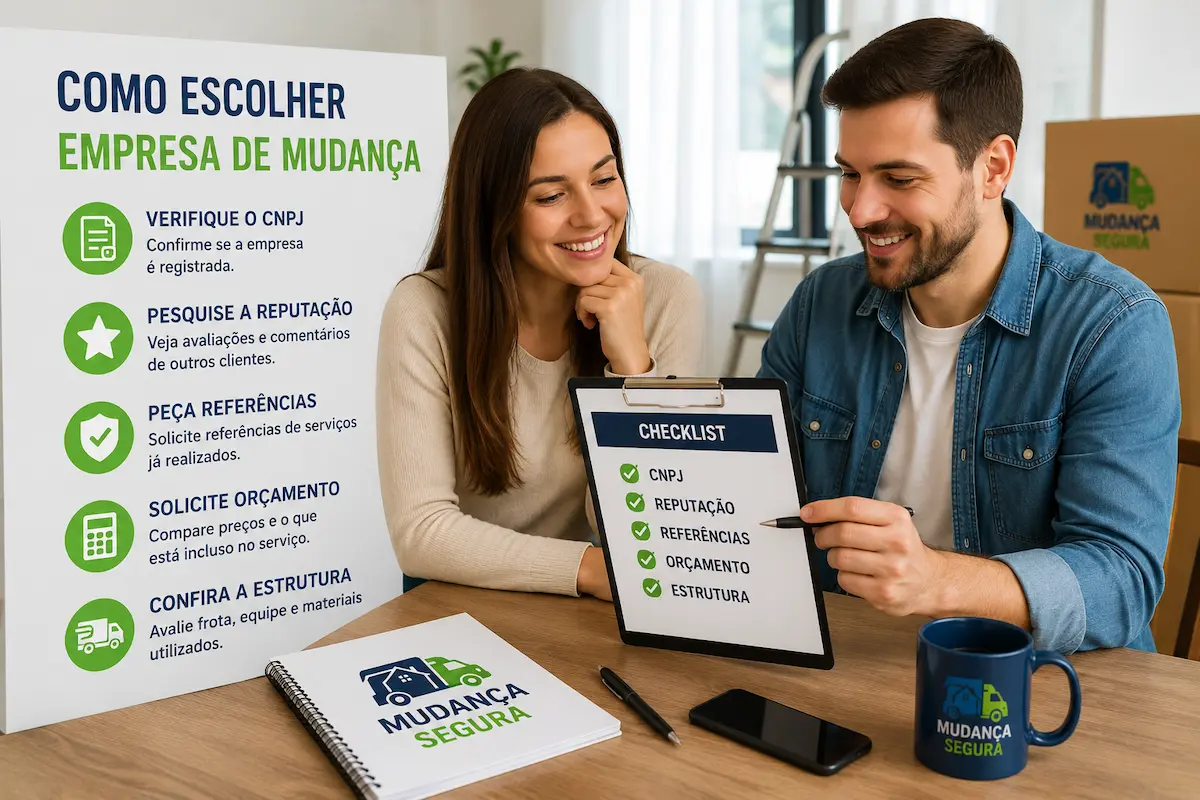 Dicas para escolher empresa de mudança com equipe organizada e móveis protegidos