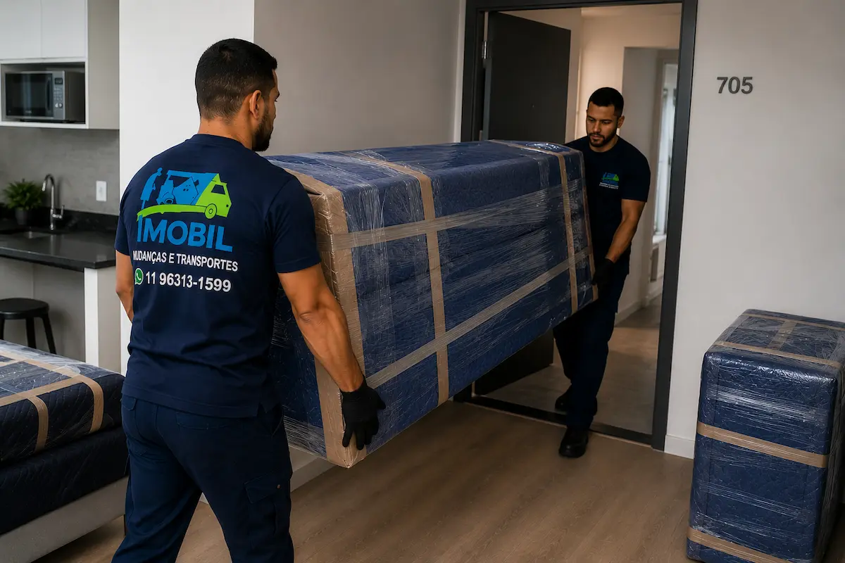 Transporte avulso de cama e cômoda em São Paulo