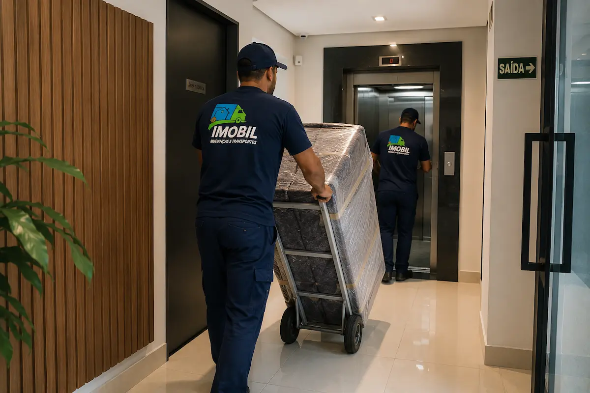 transporte de móveis em apartamento em São Paulo com equipe profissional