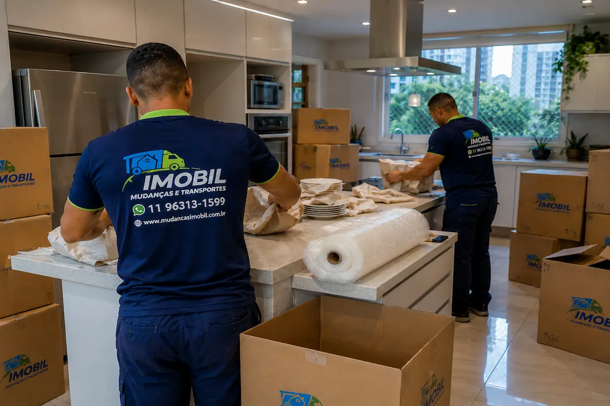 Mudança para casa em Alphaville